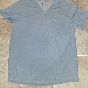 Figs Men's Short Sleeve Scrub Top Technical Collectio Medium 2 Pocket